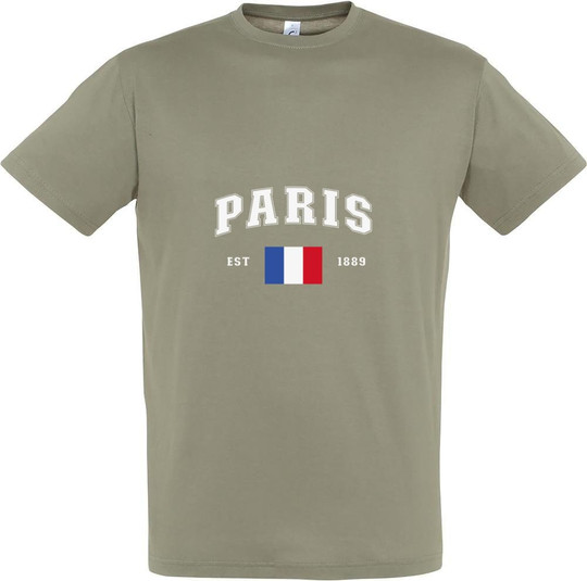 Needen 11380-CDPR-F - Paris Design Unisex T-shirt