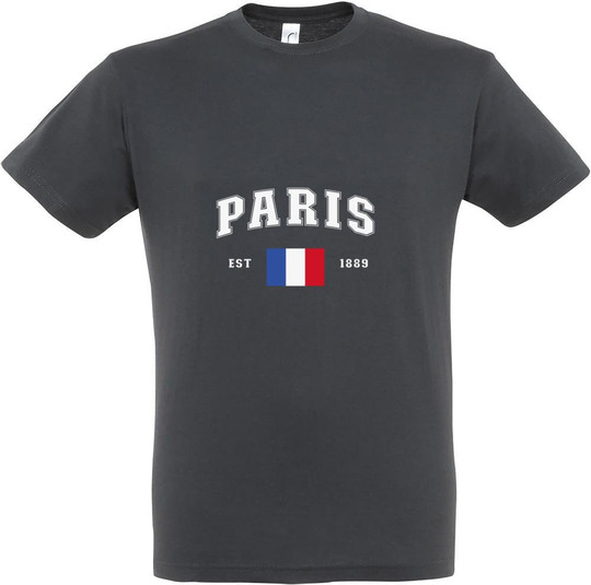 Needen 11380-CDPR-F - Paris Design Unisex T-shirt