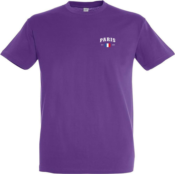 Needen 11380-CDPR-F - Paris Design Unisex T-Shirt