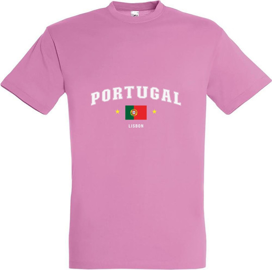 Needen 11380-CDPT-F - Portugal Front Print T-Shirt