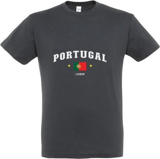 Needen 11380-CDPT-F - Portugal Front Print T-Shirt