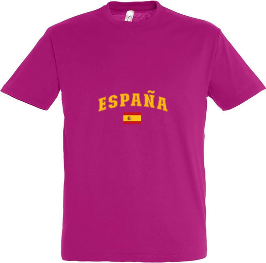 Needen 11380-CDES-F - Espanja-aiheinen T-paita etupainatuksella