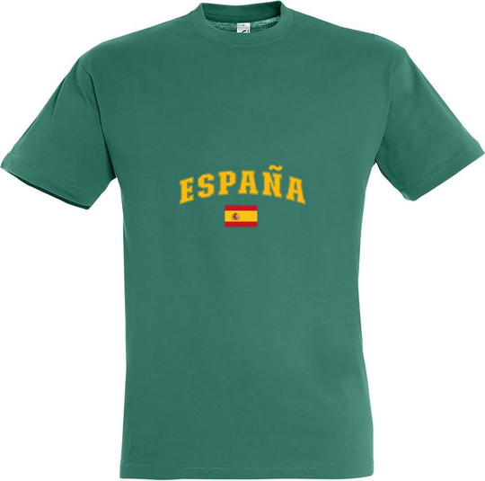 T-shirt Espagne à motif frontal 11380-CDES-F