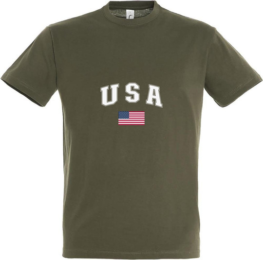 Needen 11380-CDUSA-F - Usa Front Design T-shirt