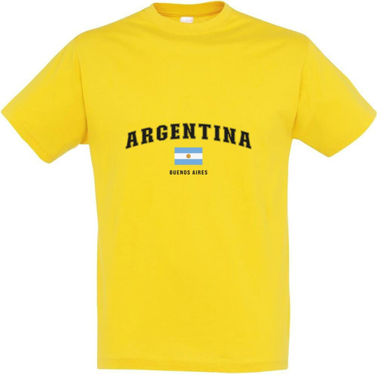 Argentinien Grafik T-Shirt 11380-CLAR-F