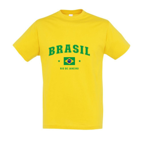 Needen 11380-CLBR-F - Brasil Front Design T-paita
