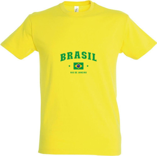 Needen 11380-CLBR-F - Brasil Front Designed T-shirt