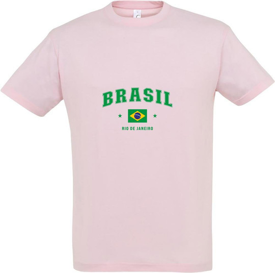 Brasil Front -kuvioitu T-paita 11380-CLBR-F