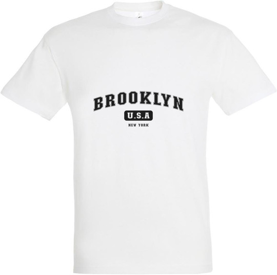 Needen 11380-CLBK-F - T-shirt graphique Brooklyn