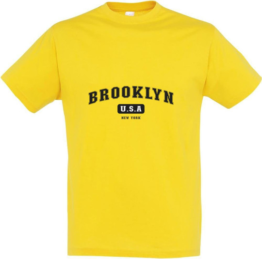 Needen 11380-CLBK-F - Brooklyn Grafik T-Shirt