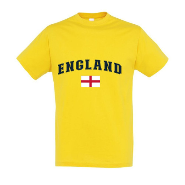 Needen 11380-CLEN-F - England Front Painettu T-paita