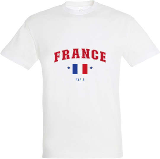 T-shirt Unisexe Design France 11380-CLFR-F