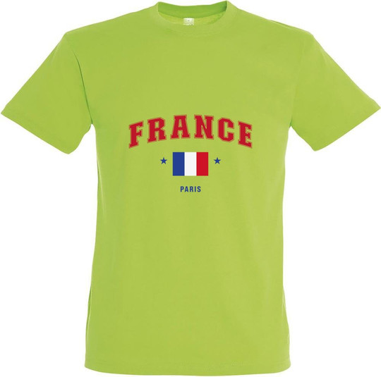 Needen 11380-CLFR-F - France Designed Unisex T-shirt