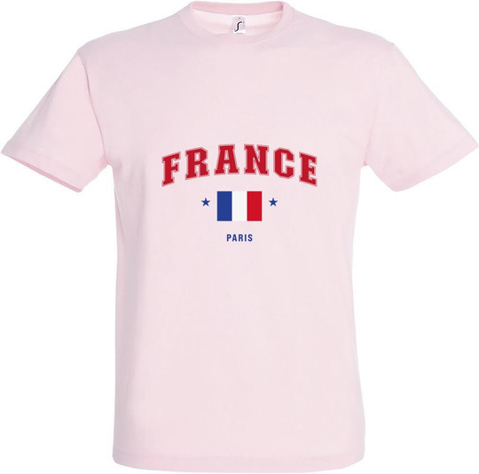 Needen 11380-CLFR-F - France Designed Unisex T-shirt