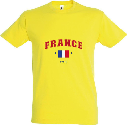 Needen 11380-CLFR-F - France Designed Unisex T-shirt