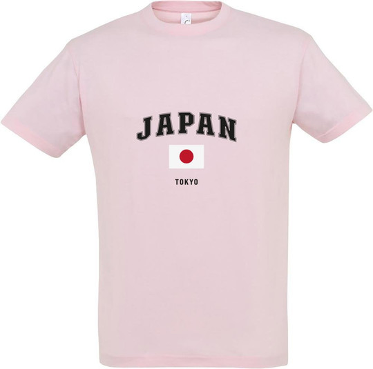 Unisex Japan Front Design T-paita 11380-CLJP-F