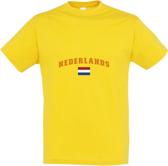 Needen 11380-CLNL-F - Nederlands Front Design T-Shirt