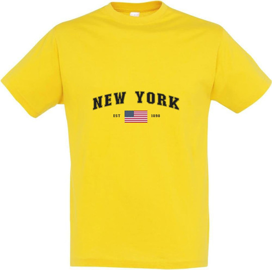 New York City Printed T-shirt 11380-CLNY-F