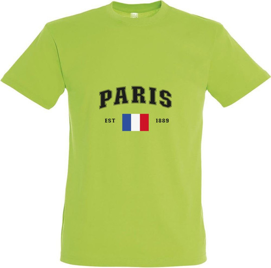 Needen 11380-CLPR-F - Paris City Design T-shirt