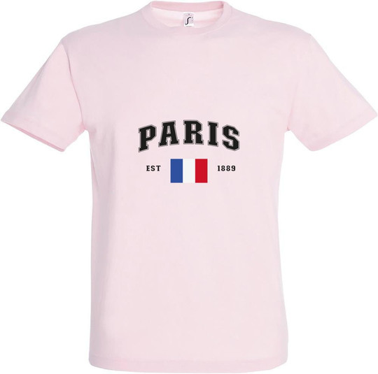 Needen 11380-CLPR-F - Paris City Design T-shirt