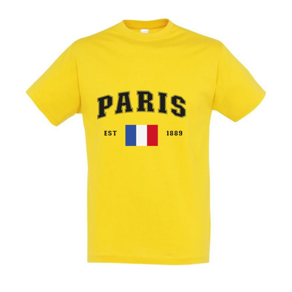 Needen 11380-CLPR-F - Painettu Paris Front T-paita