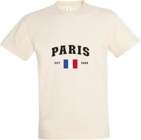 Needen 11380-CLPR-F - Paris City Design T-shirt
