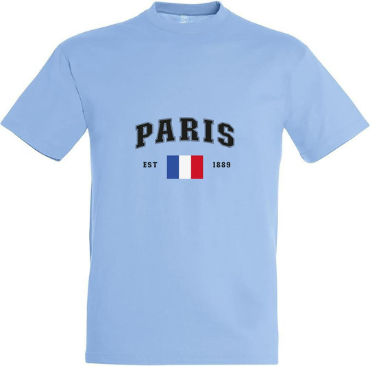 Paris City Design T-shirt 11380-CLPR-F