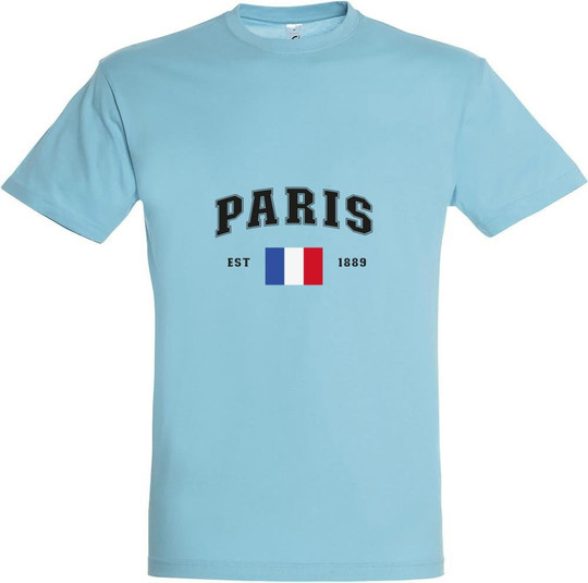 Needen 11380-CLPR-F - Paris City Design T-shirt