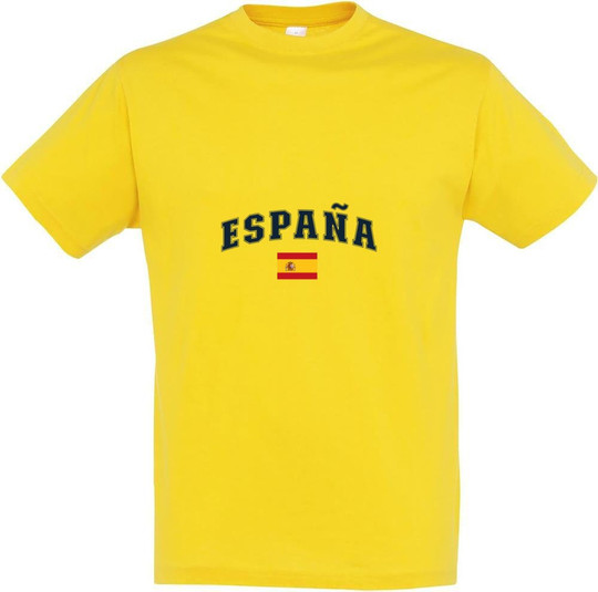 T-Shirt Spanien Design 11380-CLSP-F