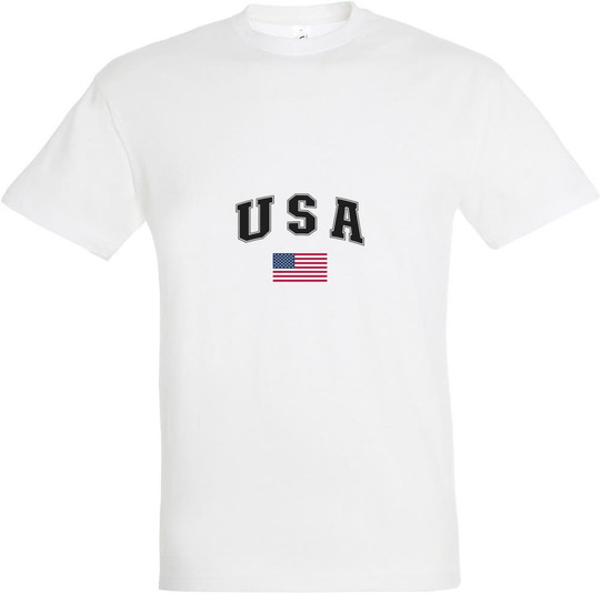 Needen 11380-CLUS-F - T-shirt graphique USA imprimé