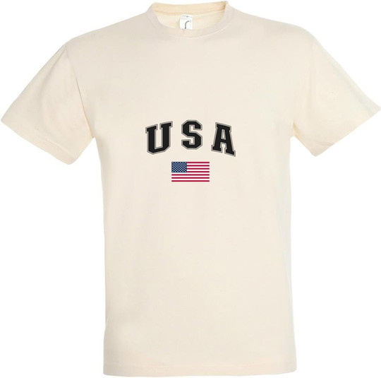 Needen 11380-CLUS-F - USA Graphic Design T-shirt