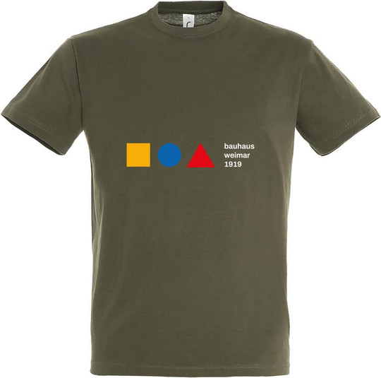 Needen 11380-N2DBH-F - Bauhaus Design Front T-shirt