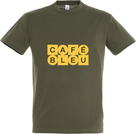 Needen 11380-N2DBL-F - Café Bleu Designed Cotton T-shirt
