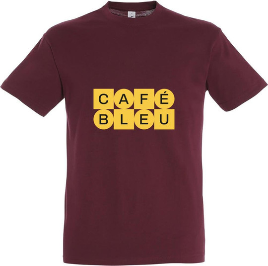 Needen 11380-N2DBL-F - Café Bleu Designed Cotton T-shirt