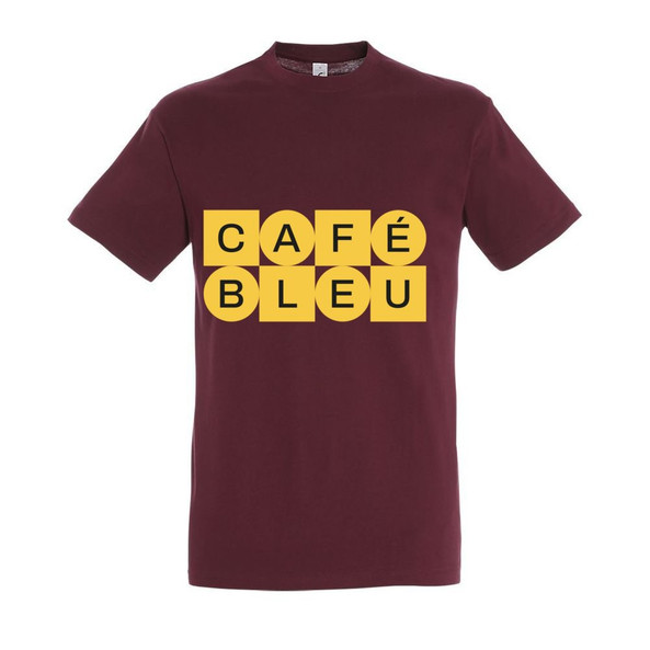 Needen 11380-N2DBL-F - T-shirt con Stampa Café Bleu Front