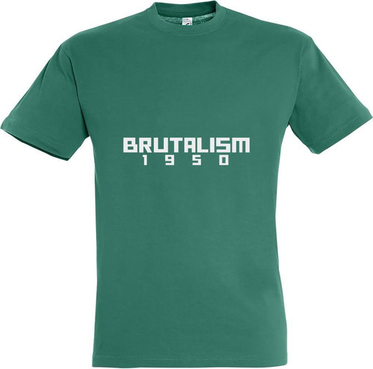 T-shirt Graphique Brutalisme 11380-N2DBT-F