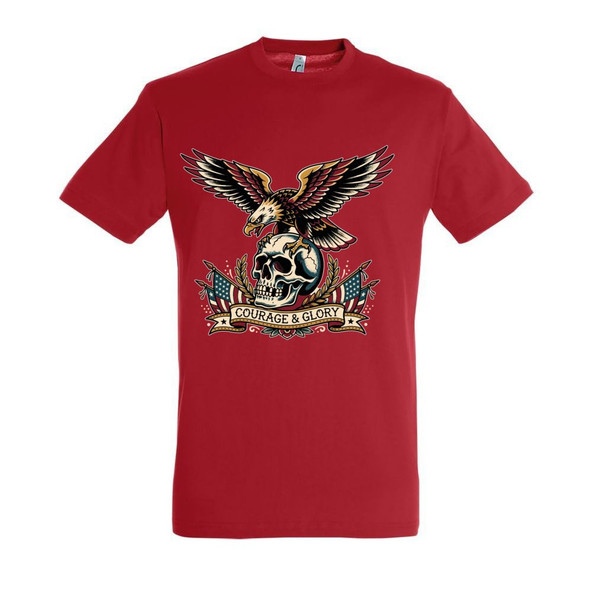 Needen 11380-N2DGR-F - T-Shirt Courage and Glory Front