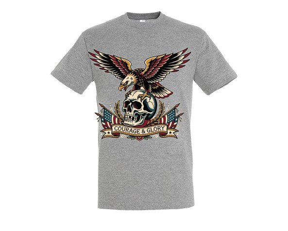 Needen 11380-N2DGR-F - T-Shirt Courage and Glory Front