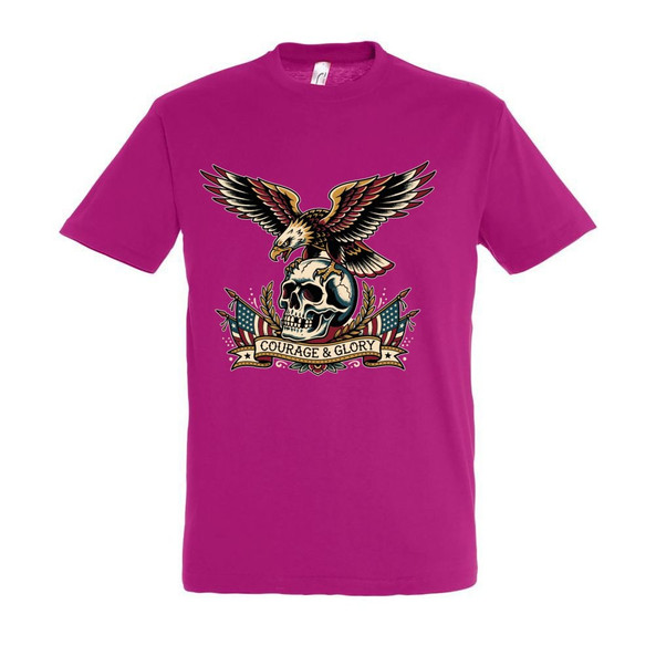 Needen 11380-N2DGR-F - T-Shirt Courage and Glory Front