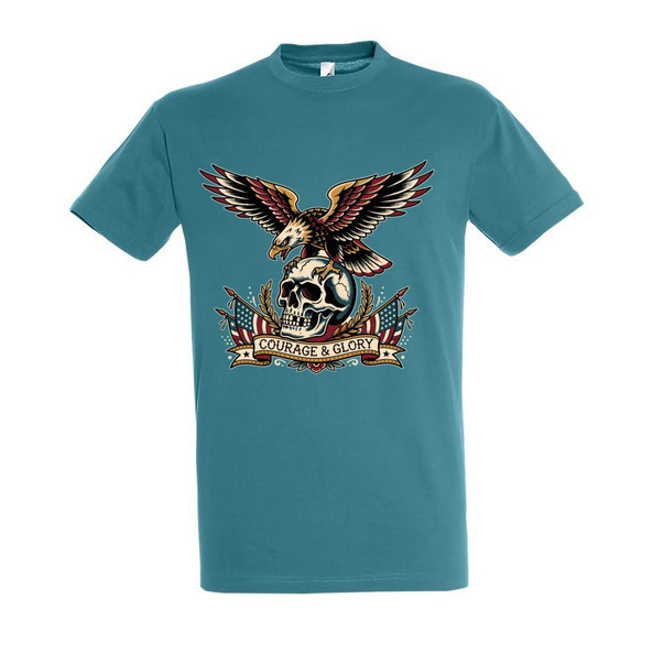 Needen 11380-N2DGR-F - T-Shirt Courage and Glory Front