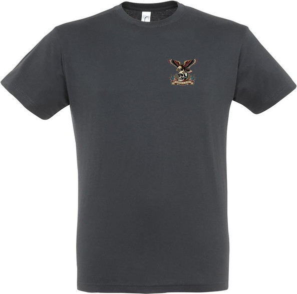 Needen 11380-N2DGR-F - Courage and Glory Front Print T-shirt