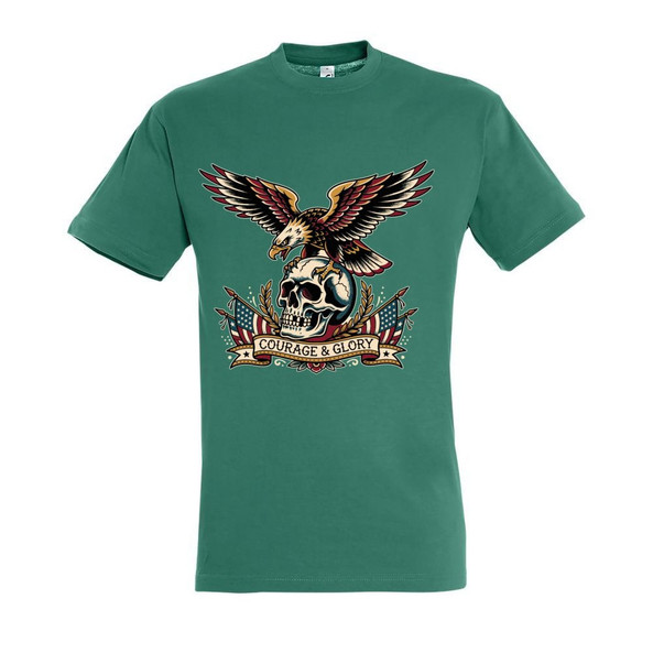 Needen 11380-N2DGR-F - T-Shirt Courage and Glory Front