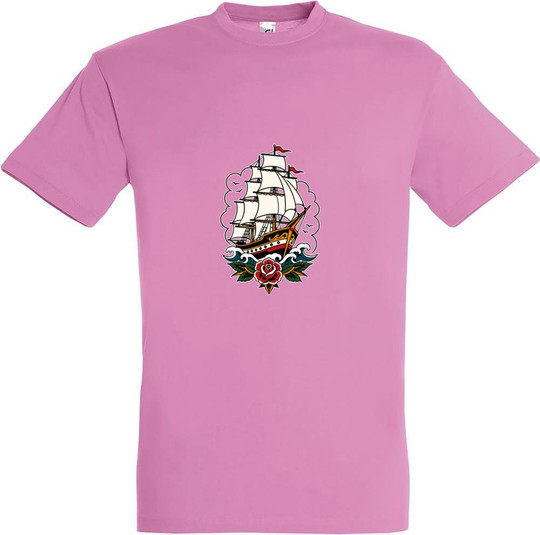 Needen 11380-N2DSP-F - Grafik-T-Shirt "Schiffsfront"