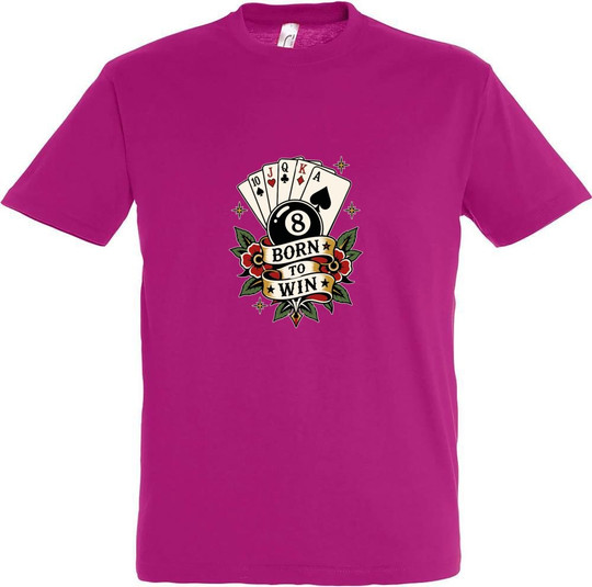 Needen 11380-N2DWN-F - T-shirt Unisexe Imprimé Win Front