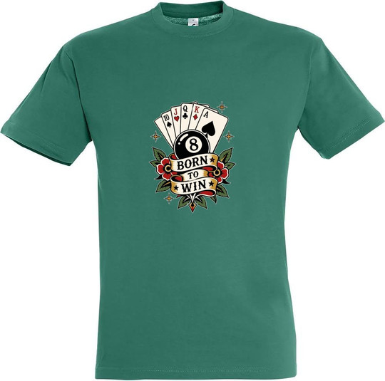 T-shirt Unisexe Imprimé Win Front 11380-N2DWN-F