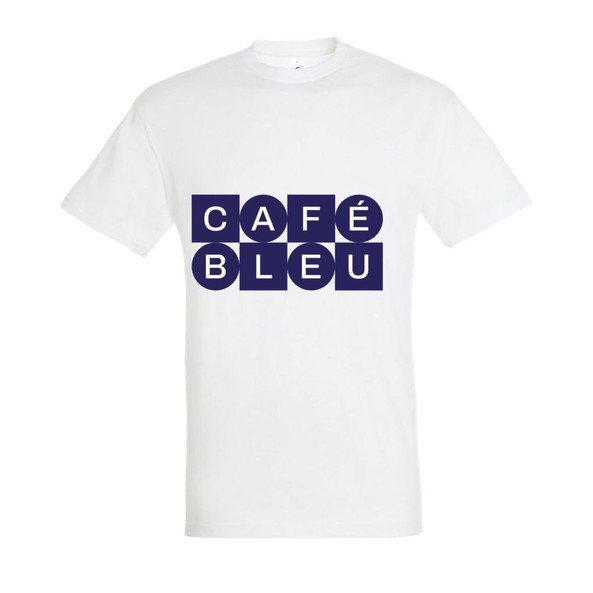 Needen 11380-N2LBL-F - T-Shirt Café Bleu Front