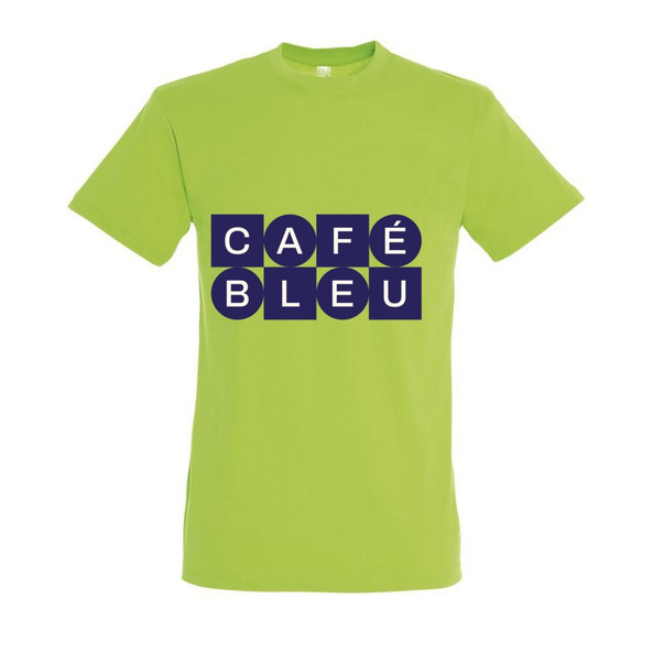 Needen 11380-N2LBL-F - T-Shirt Café Bleu Front