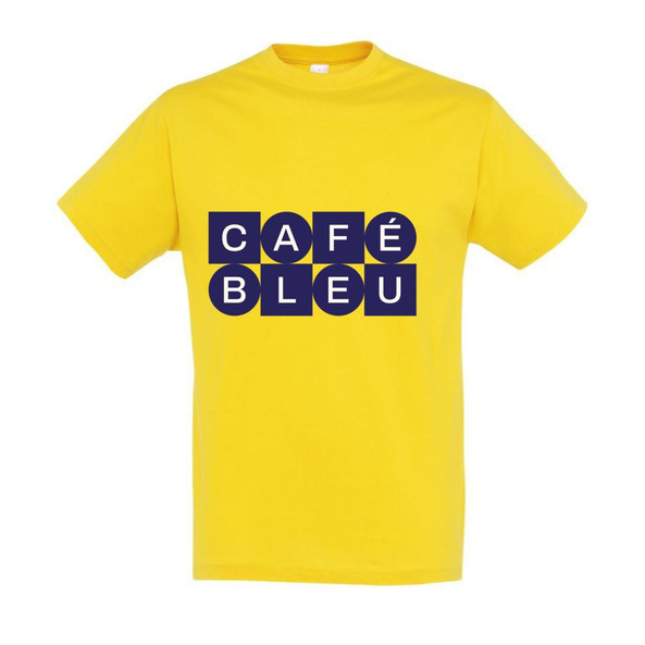 Needen 11380-N2LBL-F - Café Bleu Front Graafinen T-paita