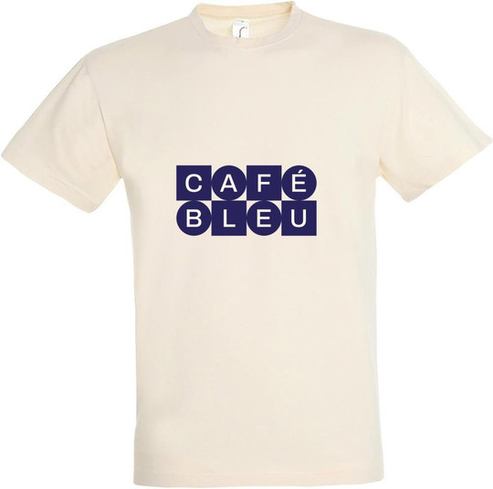 Needen 11380-N2LBL-F - Café Bleu Graphic Cotton T-shirt