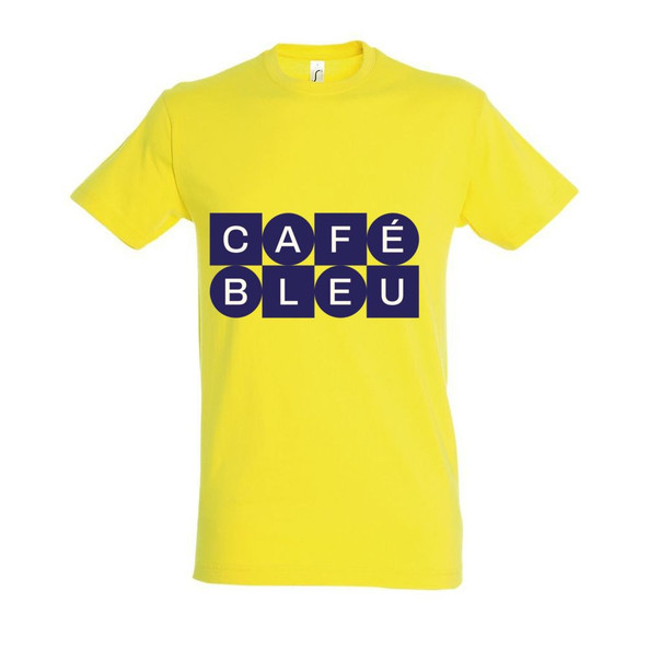 Needen 11380-N2LBL-F - T-Shirt Café Bleu Front